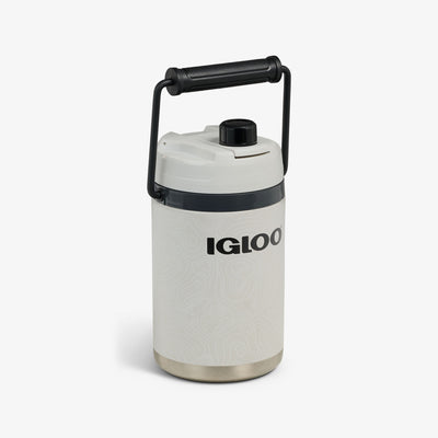 Angle View | Trailmate® 54 Oz Hybrid Jug::Bone::Comfort-grip handle 