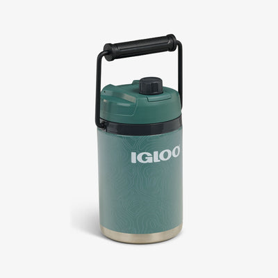 Angle View | Trailmate® 54 Oz Hybrid Jug::Spruce::Comfort-grip handle 
