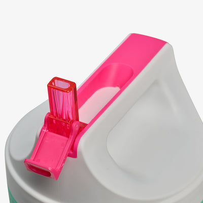 Straw View | Retro Playmate Half Gallon Jug::Carolina Blue::Flip-up straw