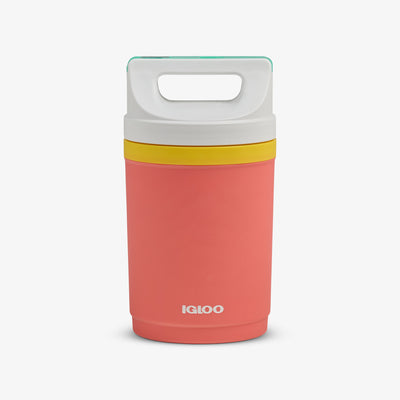 Front View | Retro Playmate Half Gallon Jug::Flamingo::Half-gallon capacity