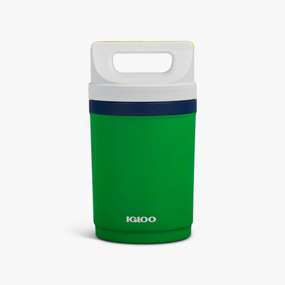 Front View | Retro Playmate Half Gallon Jug::Whistle Green::Half-gallon capacity