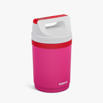 Angle View | Retro Playmate Half Gallon Jug::Tutti Frutti::Leak-resistant