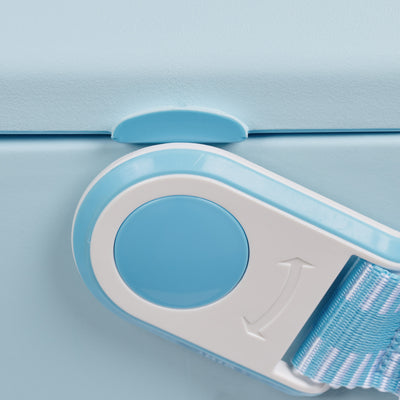 Details View | Tag Along Too Cooler::Powder Blue::Leakproof, lockable lid