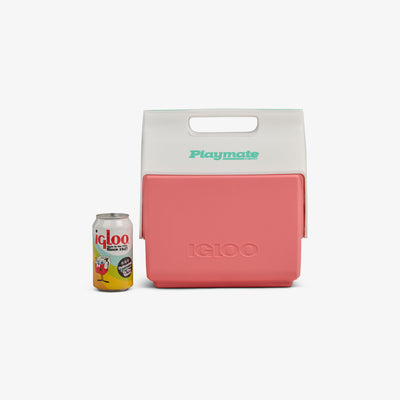 Size View | Little Playmate 7 Qt Cooler::Flamingo::Holds up to 9 cans