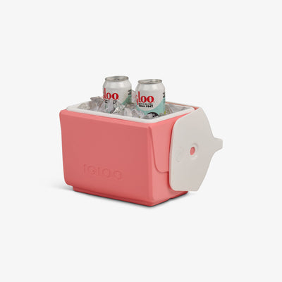 Open View | Little Playmate 7 Qt Cooler::Flamingo::THERMECOOL™ Insulation