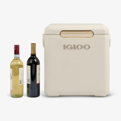 Size View | Tag Along Too Highrise Cooler::Luxe Linen::Holds 6 wine bottles