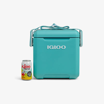 Size View | Tag Along Too Remix Cooler::Lagoon Teal::Holds up to 14 cans