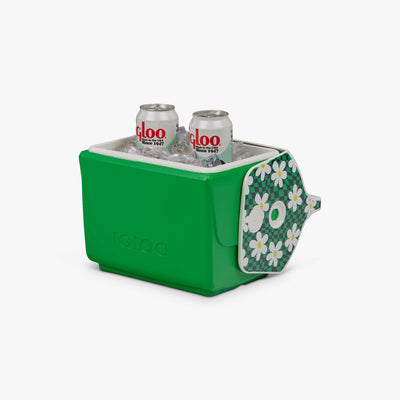 Open View | Little Playmate 7 Qt Cooler::Psychedelic Daisy::THERMECOOL™ Insulation