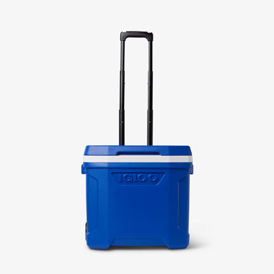 Front View | Profile II 28 Qt Roller Cooler::Majestic Blue::