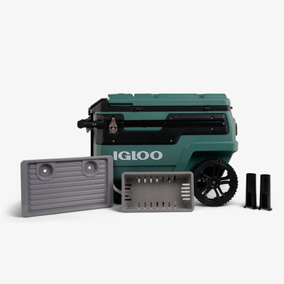 Accessories View | Trailmate Journey 70 Qt Cooler::Spruce::