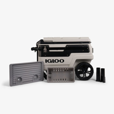 Accessories View | Trailmate Journey 70 Qt Cooler::Bone::