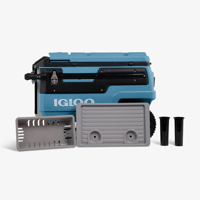 Accessories View | Trailmate Journey 70 Qt Cooler::Modern Blue::