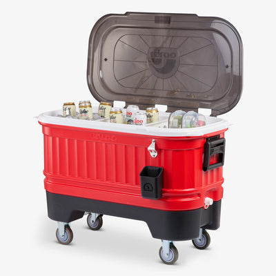 Open View | Party Bar 125 Qt Cooler::Red Star::Ultratherm® insulation