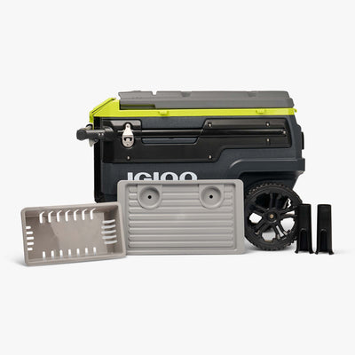 Accessories View | Trailmate Journey 70 Qt Cooler::Jet Carbon::