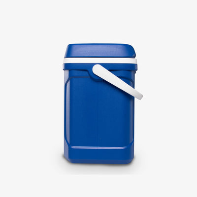 Profile View | Profile II 30 Qt Cooler::Majestic Blue::Vertical size fits 2L bottles
