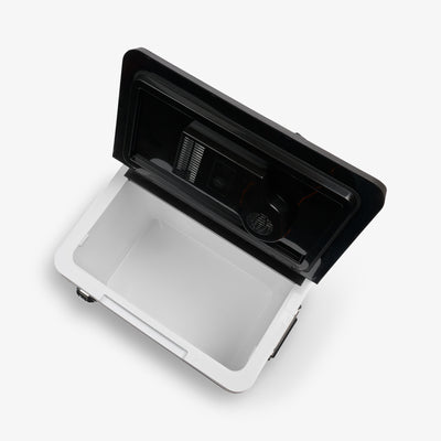Interior View | Legacy 42 Thermoelectric Cooler::::Holds up to 66 cans