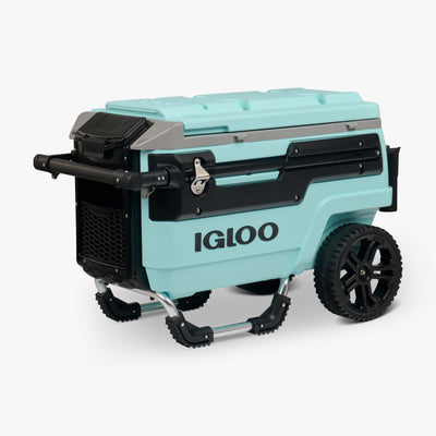 Angle View | Trailmate Journey 70 Qt Cooler::Wave::THERMECOOL™ insulation