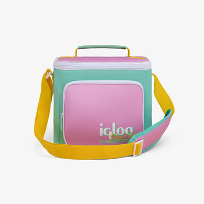 Igloo 90s Retro Collection Square Neon Lunch Box Cooler Bag