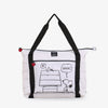 Front View | Snoopy Packable Puffer 20-Can Cooler Bag