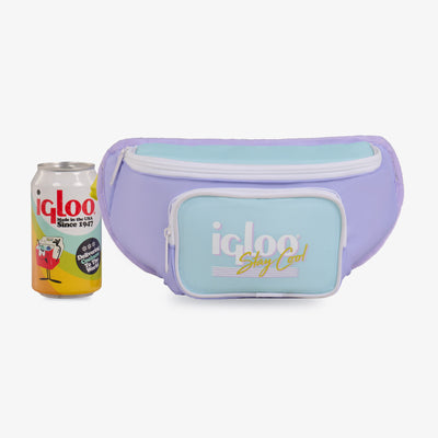 Size View | Retro Fanny Pack::Lilac::