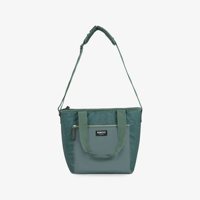 Strap View | Everyday Lunch Tote Cooler Bag::::Adjustable crossbody strap  