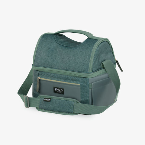 Angle View | Everyday Lunch Pail Cooler Bag::::Storage pockets 