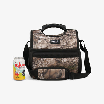 Size View | Realtree APX® Gripper 16-Can Bag::::Holds up to 16 cans 
