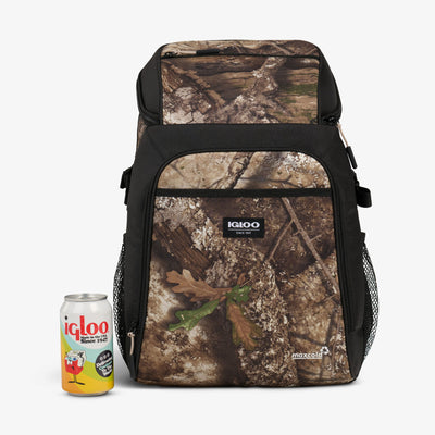 Size View | Realtree APX® 30-Can Gizmo Backpack::::Holds up to 30 cans 