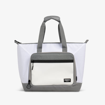 Front View | Marine 30-Can Tote::::Water-resistant exterior 