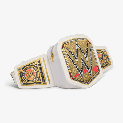 Angle View | WWE Women’s Championship Fanny Pack::::Adjustable waist strap 