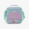 Front View | Disney The Little Mermaid Seashell Square Lunch Cooler Bag