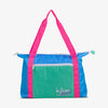 Front View | Retro Packable Puffer 20-Can Cooler Bag