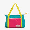 Front View | Retro Packable Puffer 20-Can Cooler Bag
