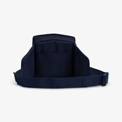 Back View | NFL WWE Cooler Fanny Pack::Patriots::Back slip pocket 