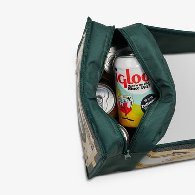 Open View | NFL WWE Cooler Fanny Pack::Packers:::Holds up to 4 cans 