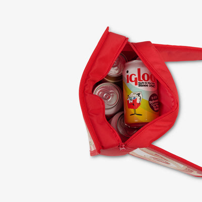 Open View | NFL WWE Cooler Fanny Pack::Chiefs::Holds up to 4 cans 