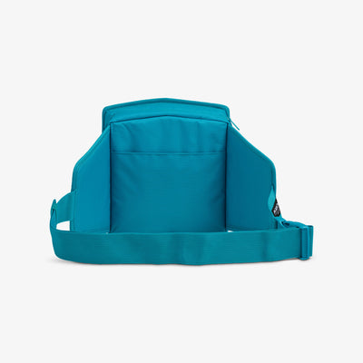 Back View | NFL WWE Cooler Fanny Pack::Dolphins::Back slip pocket 