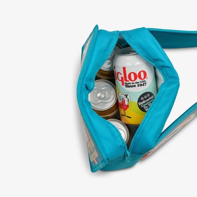 Open View | NFL WWE Cooler Fanny Pack::Dolphins::Holds up to 4 cans 