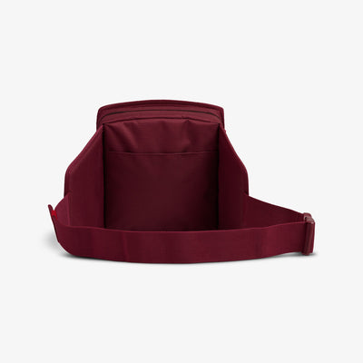 Back View | NFL WWE Cooler Fanny Pack::Commanders::Back slip pocket 
