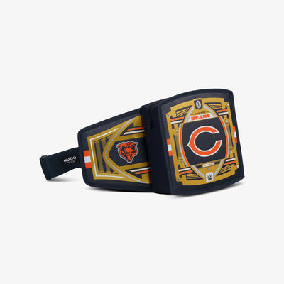Angle View | NFL WWE Cooler Fanny Pack::Bears::Spacious zipped compartment 