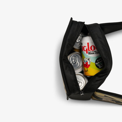 Open View | NFL WWE Cooler Fanny Pack::Saints::Holds up to 4 cans 