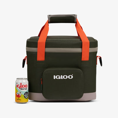 Size View | Trailmate® 18-Can Cooler Bag::Sportsman::Holds up to 18 cans