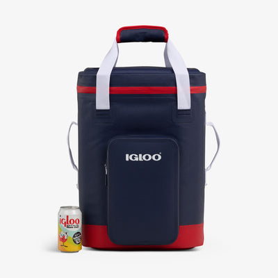 Size View | Trailmate® 32-Can Backpack::Americana::Holds up to 32 cans