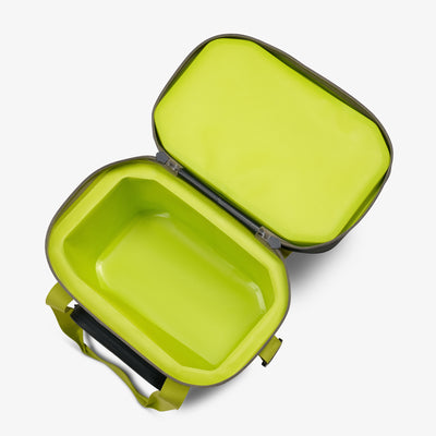 Interior View | Trailmate® 18-Can Cooler Bag::Jet Carbon::MaxCold Ultra insulation