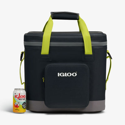 Size View | Trailmate® 36-Can Cooler Bag::Jet Carbon::Holds up to 36 cans