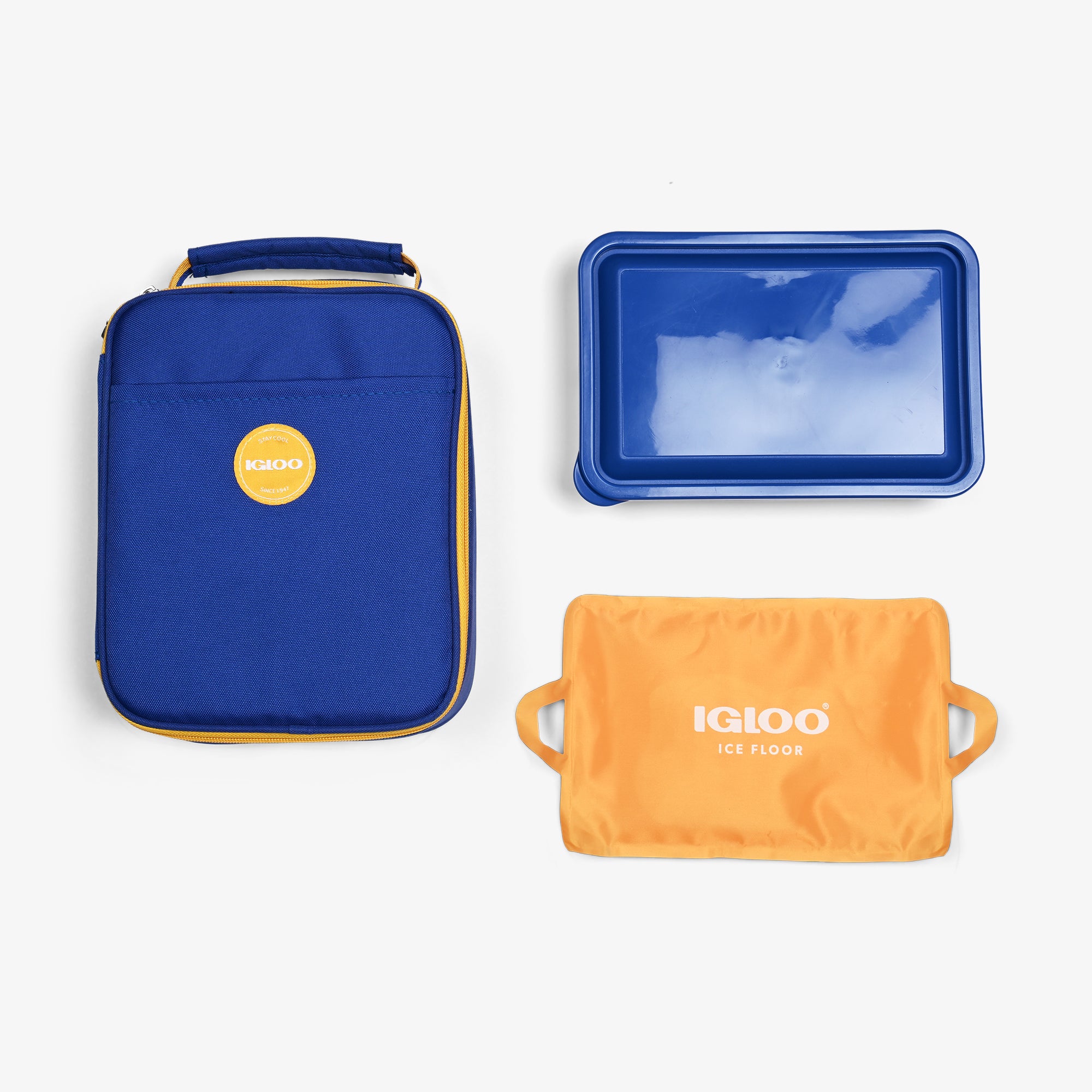 Kids Lunch Slim Cooler Bundle (Bento Box + Ice Floor) | Igloo