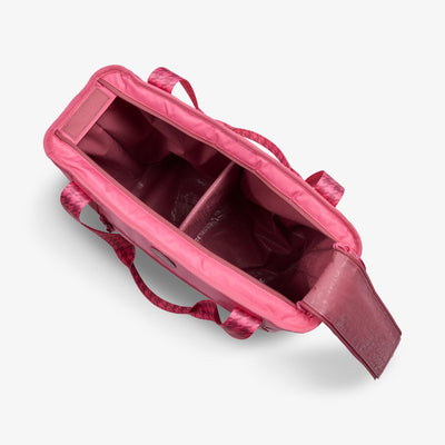 Interior View | Tag Along Too 36-Can Tote Cooler::Thrift Pink::Interior divider