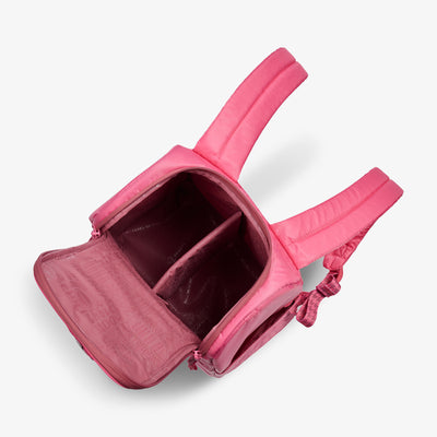 Interior View | Tag Along Too 30-Can Backpack::Thrift Pink::Interior divider