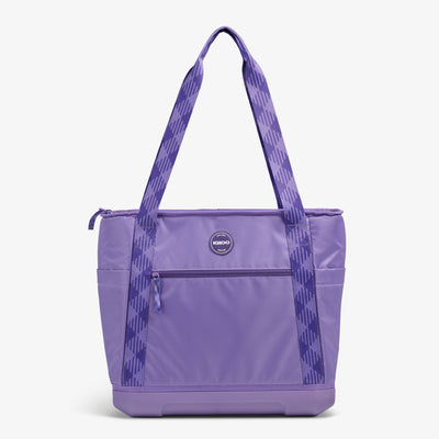 Front View | Tag Along Too 36-Can Tote Cooler::Dusted Grape::Fits wine bottles