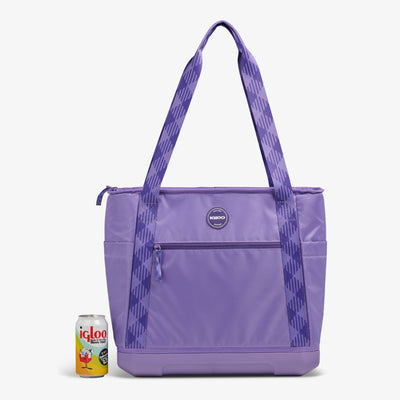 Size View | Tag Along Too 36-Can Tote Cooler::Dusted Grape::Holds up to 36 cans